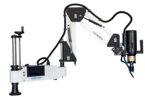 Gwinciarki elektryczne do gwintowania otworów zakresie od M2 do M36. Gwinciarki umieszczone na ramieniu pantografowym gwarantują szybką, i wygodną pracę podczas procesu gwintowania. Silniki serwo dają możliwość gwintowania gwintów prawych jak i lewych.