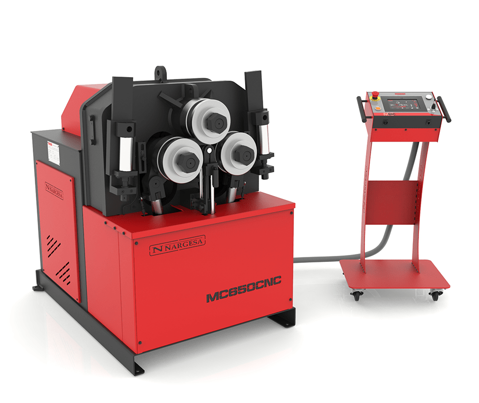 Giętarka hydrauliczna MC650 CNC do rur i profili